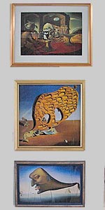 3 motiv från Dalí